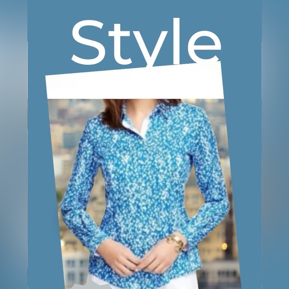 Like New, Brooks Brothers Cotton Poplin Button Down Cerulean Blue Shirt Size 6 - Picture 10 of 10